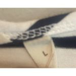 Soft Surroundings ‎ Floral Surprise Striped Tunic Top Size L Shirt Tropical Beach Photo 3