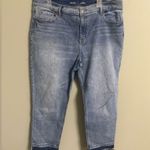 Old Navy  Size 14 Mid Rise Boyfriend Jeans Raw Release Hem Photo 0