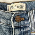 Madewell  Slim Boy Jeans Prefaded Medium Wash Factory Distressed Boho Western 28 Photo 3