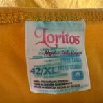 Vintage Cancun Tropical Vacation Tank Top Yellow loose Fit 100%Cotton Womens XL Gold Photo 4