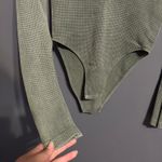 Forever 21  Green Bodysuit Long Sleeve Photo 2