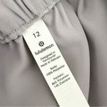 Lululemon Noir Crop Pants Silverscreen Grey Sz 12 Photo 8