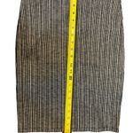 Loft Black Tweed Work Career Pencil Skirt Photo 4