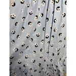 Kate Spade Floral Dot Puff Sleeve Smocked Midi Dress Blue Size Small Photo 9