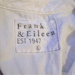 Frank & Eileen Ireland Romper Women’s Size Large White Italian Performance One P Photo 4