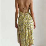 Motel Nosita Maxi Dress In Yellow Floral Photo 1