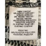 Derek Lam  10 Crosby Black White Straight Leg Cropped Pants Trousers Women's Sz 2 Photo 4