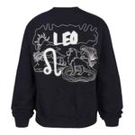 Good American  Sweatshirt Leo Zodiac Black Photo 0