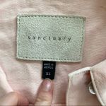 Sanctuary Kyle Cropped Denim Jacket in Rosebud Pink Photo 1