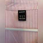 SheIn  Pastel Striped Colorblock Dress Photo 2