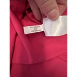 J Crew Factory Scallop Activewear Dress HOT PINK Size XL Criss Cross Back Tennis Photo 6