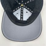 Adidas Baseball Hat Black White Embroidered Logo Adjustable Strap Cotton O/S Photo 7