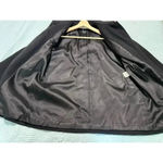 Alfred Dunner Vintage Made in USA 100% Wool Black Button Front Pea Coat Twee  10 Photo 4