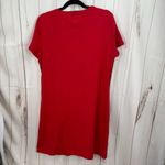 Tommy Hilfiger  Women’s Large Red Logo Shirt Dress Photo 5