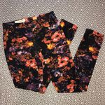 Anthropologie Pilcro Serif Floral Skinny Cords Corduroy Pants Multicolor Black Photo 2
