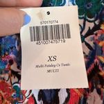 Boston Proper NWT  Colorful Paisley Tunic Top Size XS Photo 4