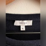 Reiss  Wool black long sleeve crew sweater XL Photo 2