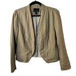 Cynthia Rowley 100% Linen Beige Blazer Jacket Women's Size XS Photo 0