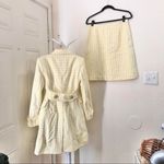 Banana Republic Houndstooth Plaid Gingham Yellow White 3 Photo 2