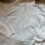 Aerie  White Oversized Pullover Hoodie Photo 2