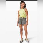 Lululemon  hotty hot short II 4” heather lux multi black size 10 Photo 10