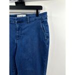 Frank & Eileen WICKLOW ITALIAN STRETCH DENIM CROPPED RAW EDGE Chino JEANS 12 Photo 6