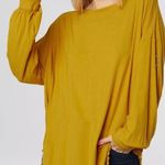 Free People women’s XS untamed gold shimmy shake top Photo 0