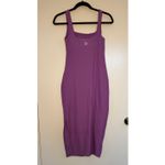 Beyond Yoga  Spacedye Icon Midi Dress in Bright Iris Heather Size Small Photo 3