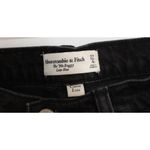Abercrombie & Fitch  Curve Love The '90s Baggy Low Rise Black Jeans Size 27 4 Photo 2