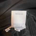 Oscar de la Renta  silk taffeta black structured gown with train Sz 12 Photo 7