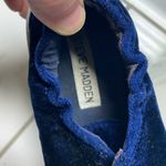 Steve Madden  Navy Velvet Slip-Ons Photo 3