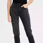 American Eagle Black High Waisted Mom Jean Photo 0