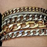 Jenny Bird Women Austin Cuff Bracelet with Clasp Mixed Metals Photo 0
