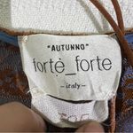Forte_Forte Italy Abstract Tank Top Small Designer Luxury Contemporary Boho Photo 5
