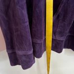 Style & Co Vintage Purple Velour Jacket Rhinestone Y2K 2000s Retro Indie Sleaze Large Photo 4