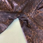 Spanx  Faux Leather Printed Bike Short Leopard Shine Animal Print Size XS Photo 8