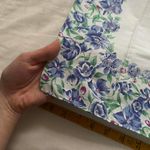 Baby blue floral boarder bandana 0560 White Photo 1