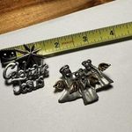 Lot of 2 Silver Tone Brooch Pins Photo 7