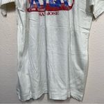Vintage 1988 Double Bull White Distressed Razathon Short Sleeve Tee Size M Photo 11