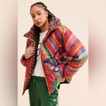 Farm Rio Reversible Hooded Puffer Coat Photo 2