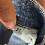 Hudson Rosalie SPL Wide Leg Jeans sz 27 Distressed Denim Minimalist Preppy Blue Photo 5