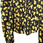 For Love & Lemons ‎ Elisa Marigold Pleated Blouse Sz XS Photo 5