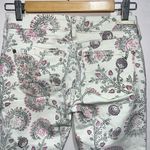 Anthropologie  Pilcro Crop Jeans Womens 25 Light Paisley Pattern Slim Leg Photo 5