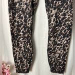 RBX Black and Tan Patterned High Waisted Leggings Size Large Photo 2