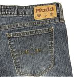Mudd  Low Rise Flare Jeans Size @30"x31" Super Stretch Y2K 90s Retro Boho Slub Photo 5
