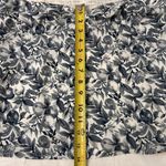 Abercrombie & Fitch Abercombie & Fitch Crop Top Floral Smocked Flutter Sleeves Size Large Photo 5