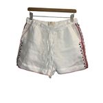 Cynthia Rowley ✨ Linen Embroidered Sz Medium White Shorts✨ Photo 3