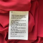 Bar III  Women’s Floral Ruffled Fit & Flare Dress Bell Sleeves Lined Size 2 Red Photo 8