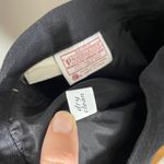 Pendleton Vintage  Pencil Skirt Size 4 Petite Black Pure Virgin Wool  Mid Length Photo 5