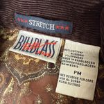 Bill Blass Vintage Corduroy Chore Jacket Barn Coat Womens PM Medium Petite Brown  Photo 2